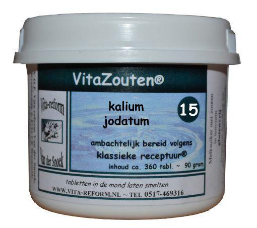 Vitazouten Kalium jodatum VitaZout nr. 15 360 Tabletten