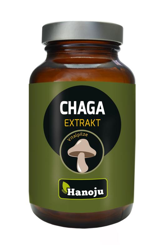 Hanoju Chaga paddenstoelen extract 90 Tabletten