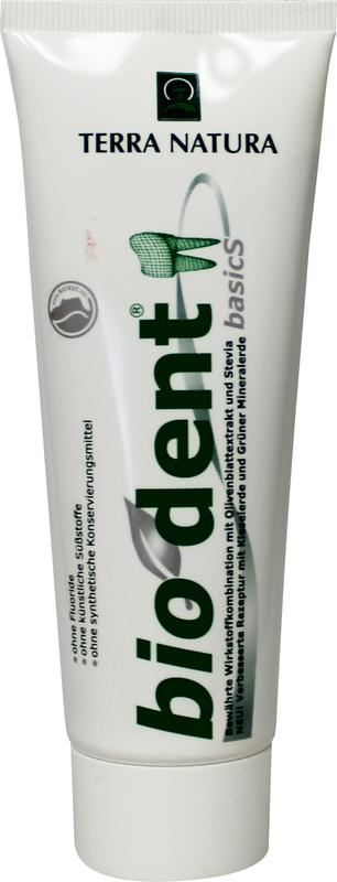Biodent Tandpasta stevia basic  75 Milliliter