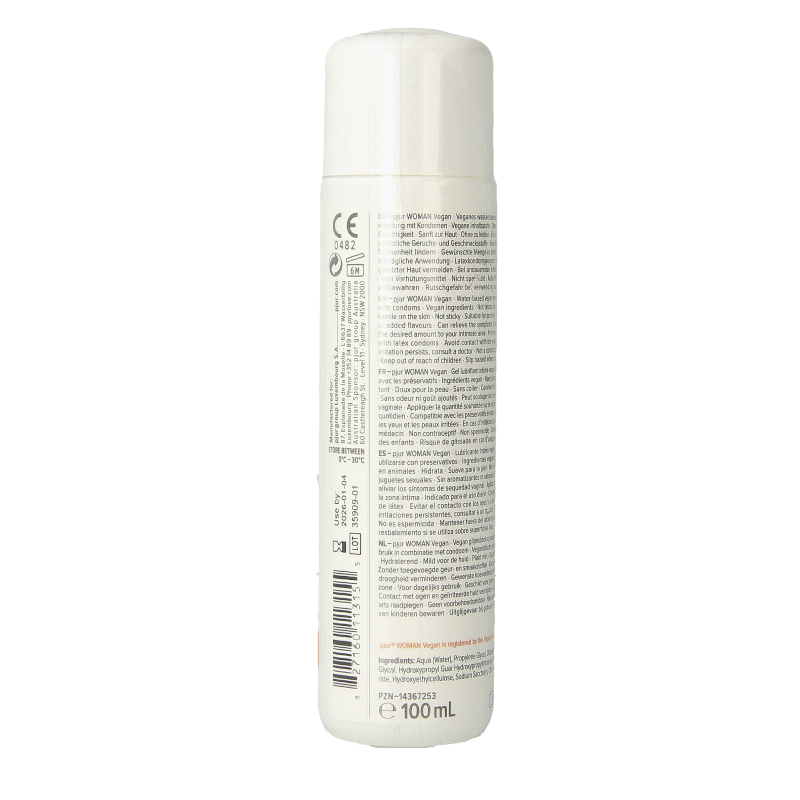 Pjur Woman vegan glijmiddel 100 Milliliter
