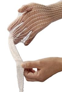 Hekanet Netverband elastisch nr. 4 hoofd/knie/bovenarm  1 Stuks