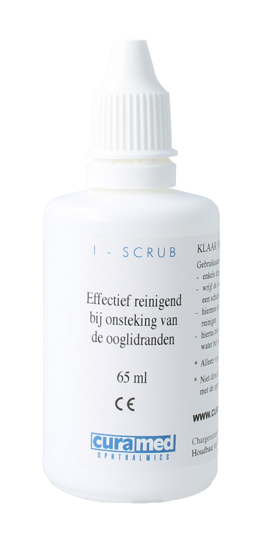 Curamed Scrub ooglidrand verzorging 65 Milliliter