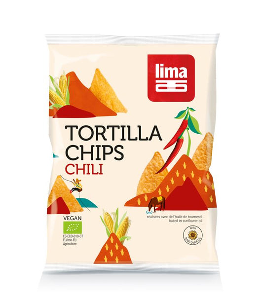Lima Tortilla chips chili bio 90 Gram