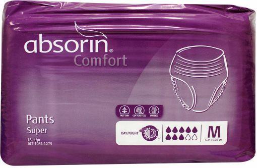 Absorin Comfort pants super maat M tot 105cm 18 Stuks