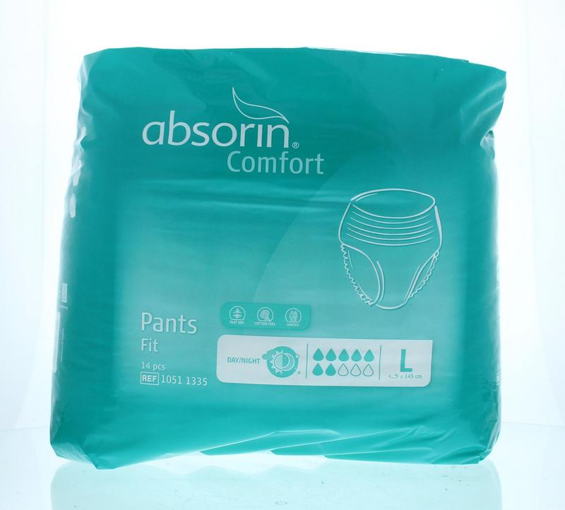 Absorin Comfort pants fit maat L tot 145cm 14 Stuks