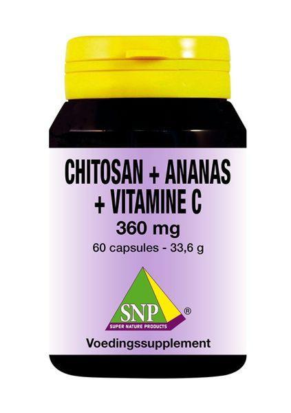 SNP Chitosan ananas vitamine C 360mg 60 Capsules