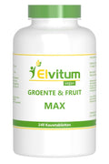 Elvitum  Groente en fruit max 240 Kauwtabletten