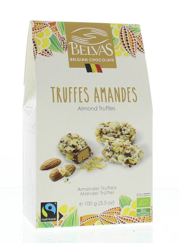 Belvas Truffels amandel bio 100 Gram