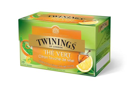 Twinings Green tea lemon honey 20 Zakjes