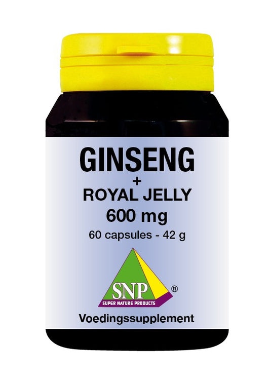 SNP Ginseng + royal jelly 600 mg 60 Capsules
