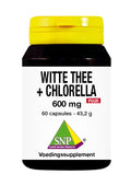 SNP Witte thee + chlorella 600mg puur 60 Capsules