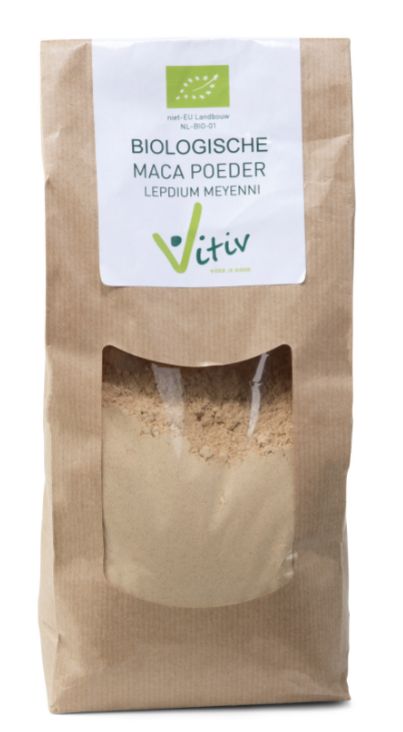 Vitiv Rode maca poeder bio 500 Gram