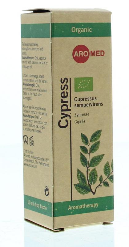 Aromed Cipres olie bio 10 Milliliter