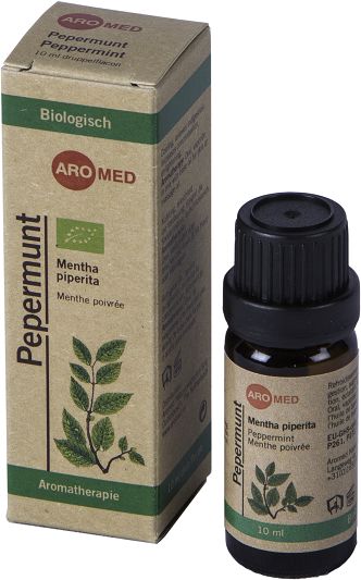 Aromed Pepermunt olie bio 10 Milliliter