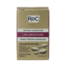 ROC Retinol correxion line smoothing night serum 10.00 Capsules