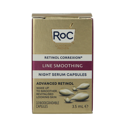 ROC Retinol correxion line smoothing night serum 10.00 Capsules