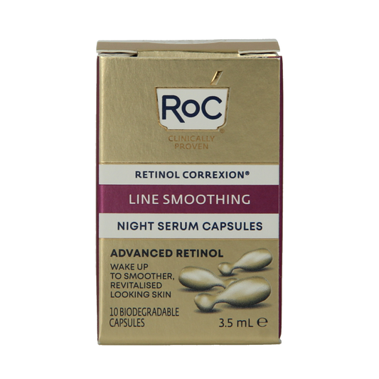 ROC Retinol correxion line smoothing night serum 10 Capsules