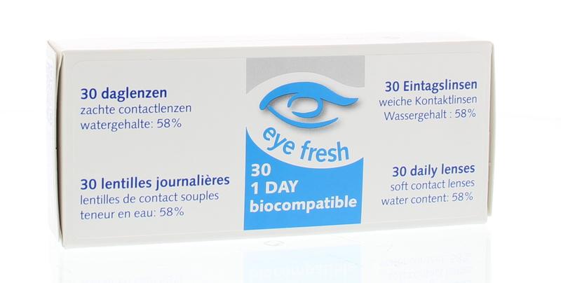 Eyefresh Daglenzen -8.00 30 Stuks