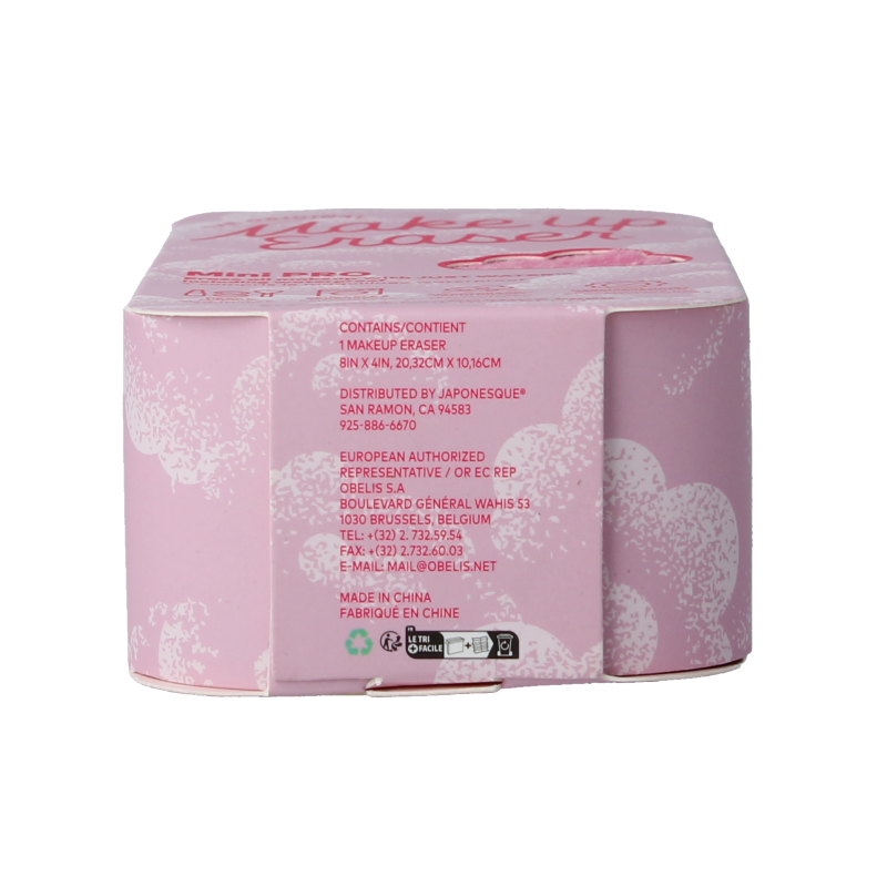 Make Up Eraser Pro pink mini make-up verwijderdoekje 1 Stuks