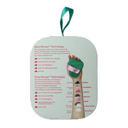 Make Up Eraser 7 Day set green recycled 7.00 Stuks