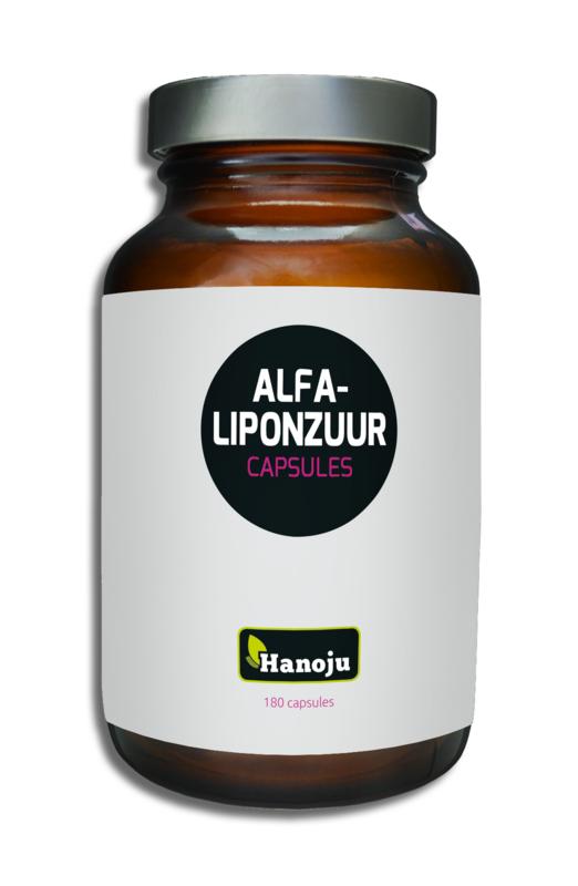 Hanoju Alfa liponzuur 180 Vegetarische capsules