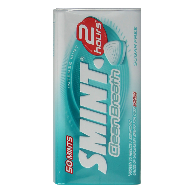 Smint Clean breath intense mint 50 Stuks