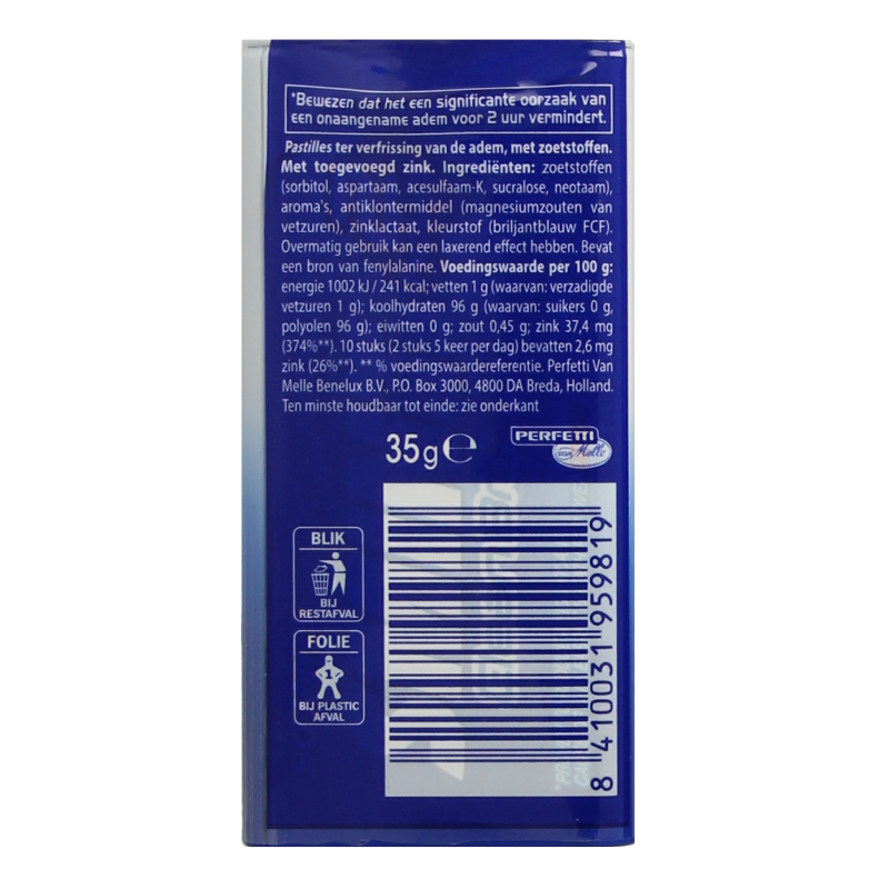 Smint Clean breath peppermint 50 Stuks