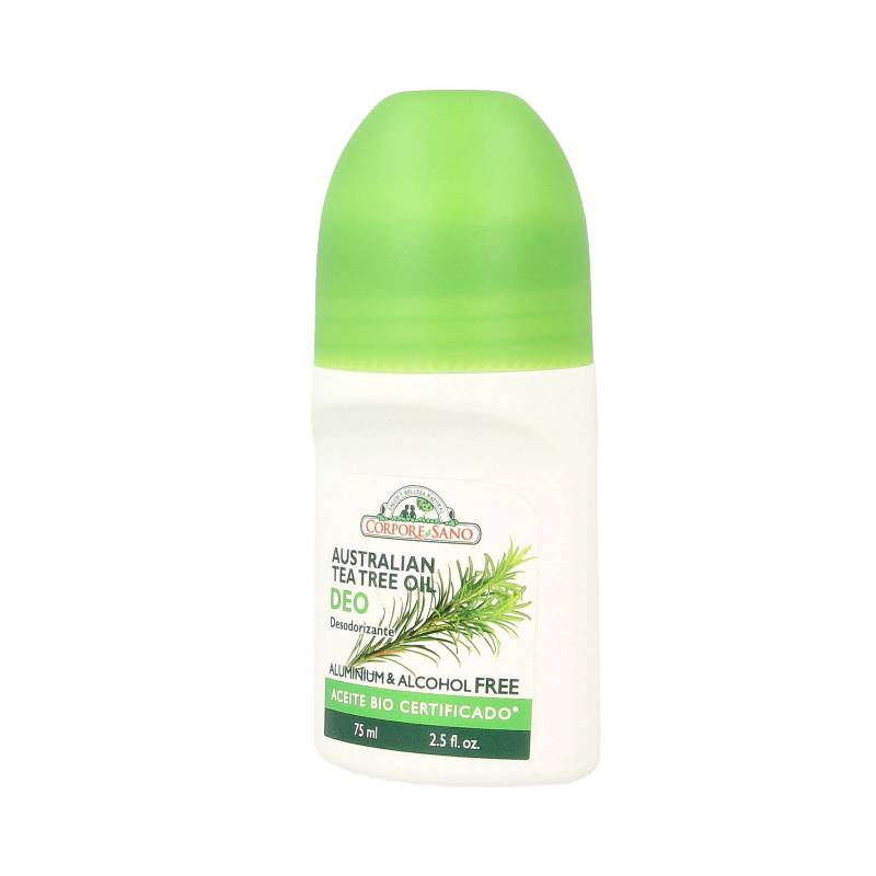 Corpore Sano Deodorant roller tea tree 75 Milliliter