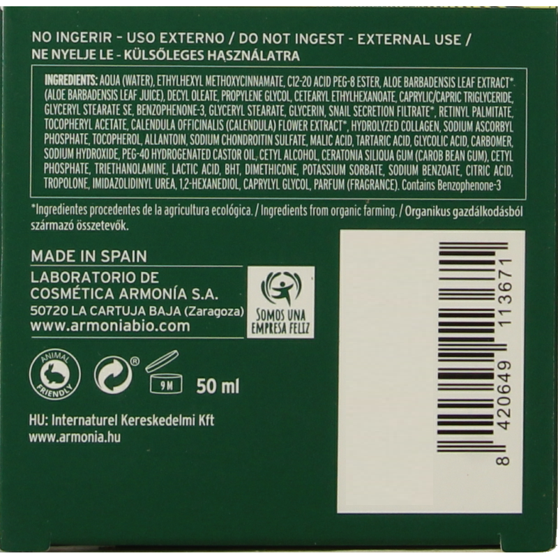 Armonia Helix active face creme 50 Milliliter