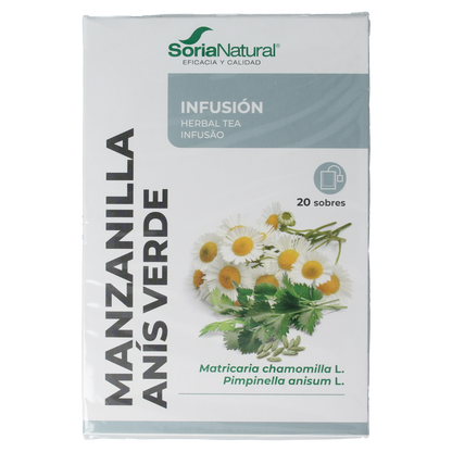 Soria Natural Manzanilla anis infusie 20.00 Zakjes
