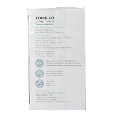 Soria Natural Tijm tomillo infusie 20.00 Zakjes