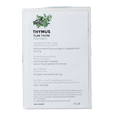 Soria Natural Tijm tomillo infusie 20.00 Zakjes