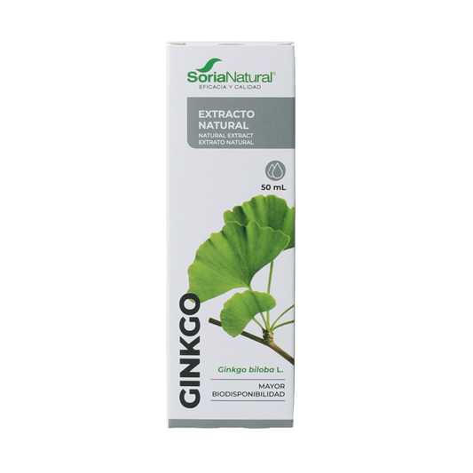 Soria Natural Ginkgo biloba extract 50 Milliliter
