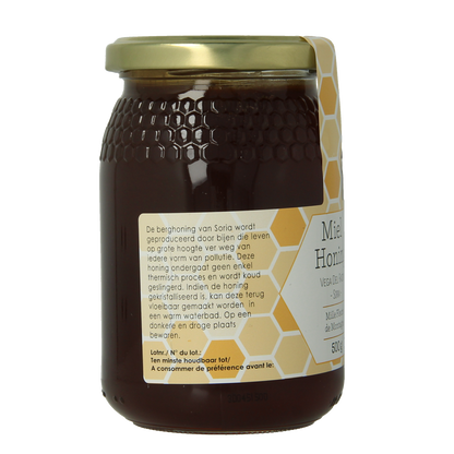 Soria Natural Honing berghoning miel aromatica 500.00 Gram