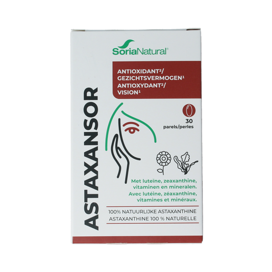 Soria Natural Astaxansor parels 30 Stuks