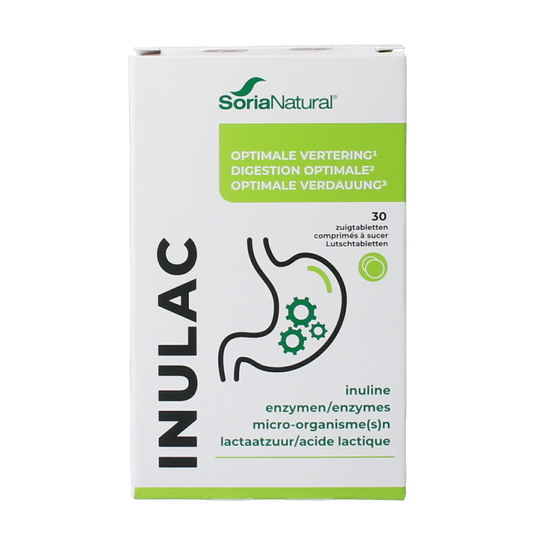 Soria Natural Inulac 30.00 Zuigtabletten