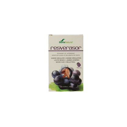 Soria Natural Resverasor 600mg 60.00 Tabletten