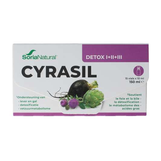Soria Natural Cyrasil 10ml 15 Ampullen