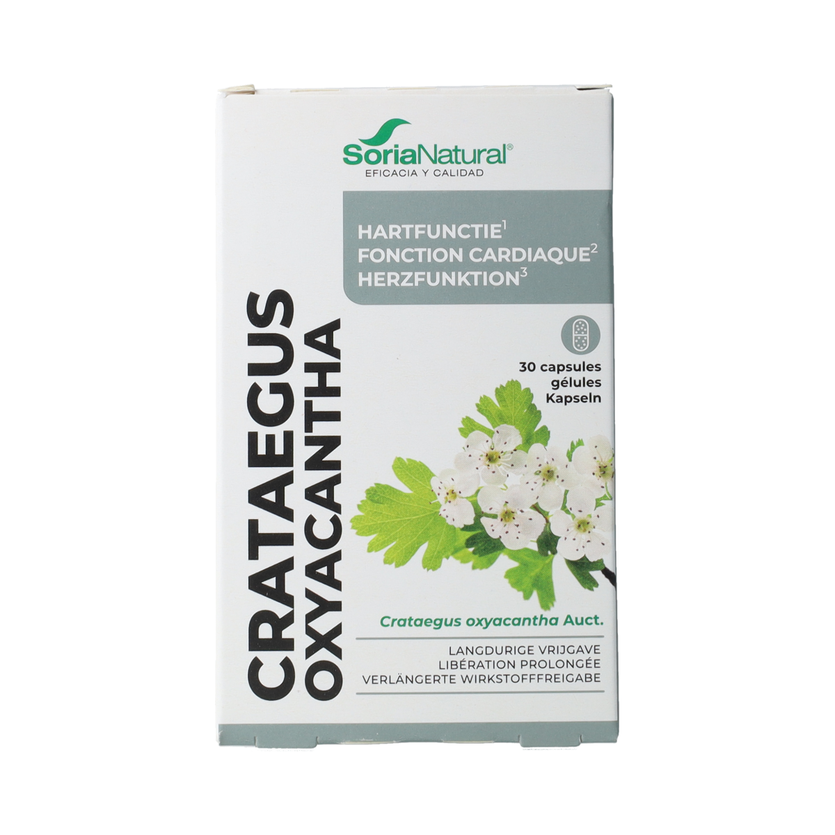 Soria Natural Crateagus oxyacantha 17-S 30.00 Capsules