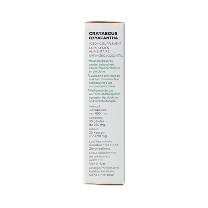 Soria Natural Crateagus oxyacantha 17-S 30.00 Capsules