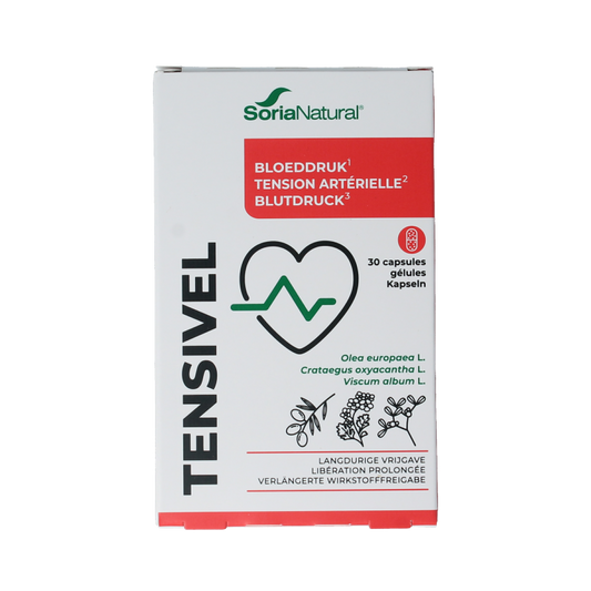 Soria Natural Tensivel bloeddruk 30 Capsules