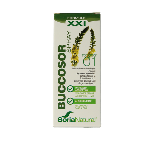Soria Natural Composor 1 buccosor spray XXI 30 Milliliter