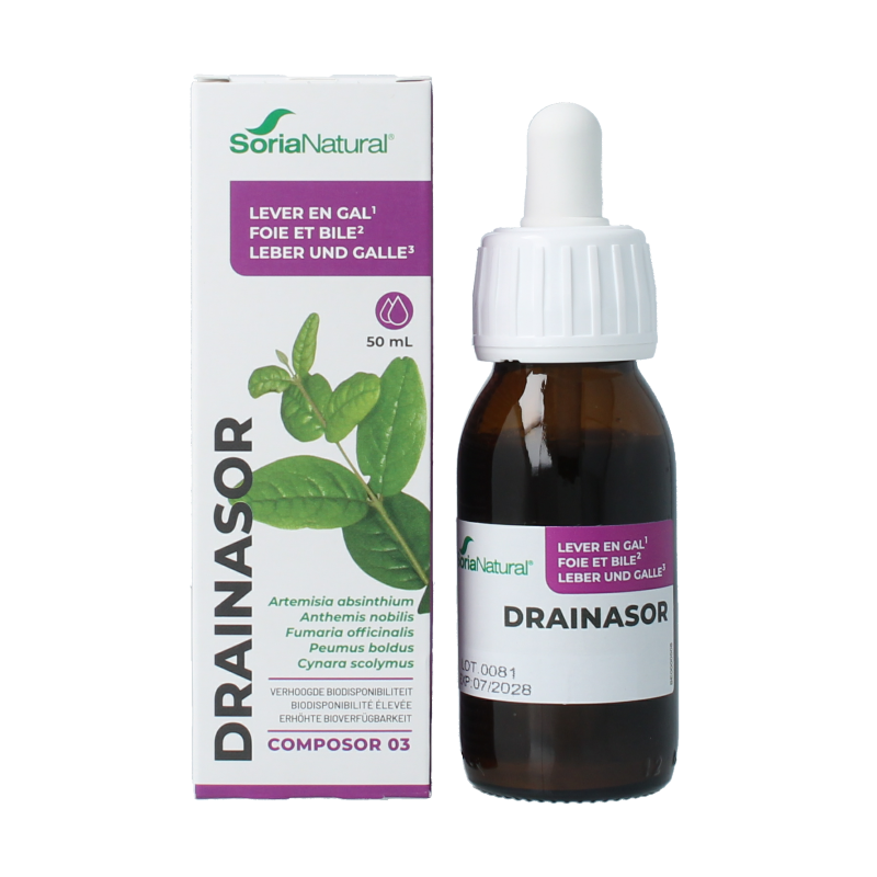 Soria Natural Composor 3 drainasor XXI 50 Milliliter