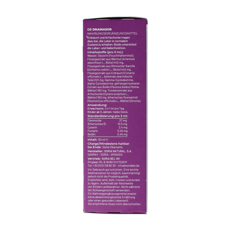 Soria Natural Composor 3 drainasor XXI 50 Milliliter
