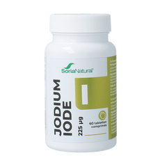 Soria Natural Jodium 225mcg  bio-actief 60.00 Tabletten