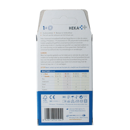 Heka Grip compress beige D 1.00 Stuks