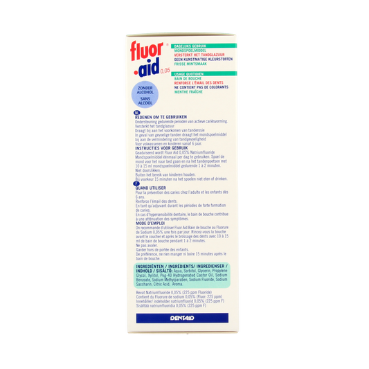 Fluor Aid Mondspoelmiddel 0.05 500.00 Milliliter