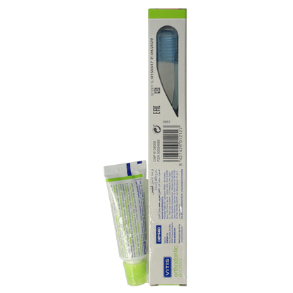 Vitis Orthodontic access borstel met sample tandpasta 1.00 Set