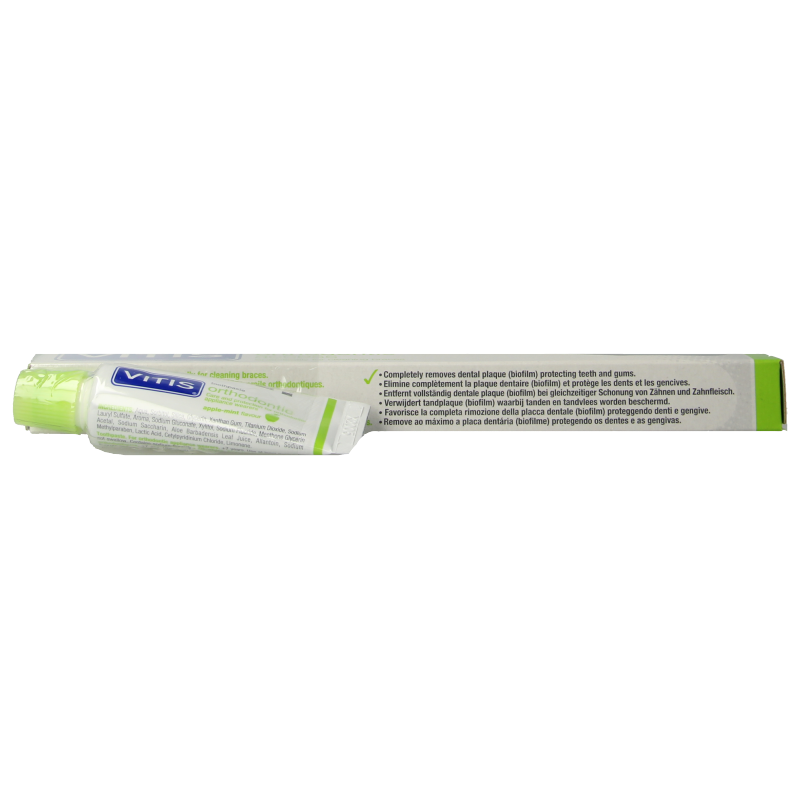 Vitis Orthodontic access borstel met sample tandpasta 1 Set