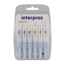 Interprox Premium cylindrical 1.3 licht blauw 3.5mm  6 Stuks